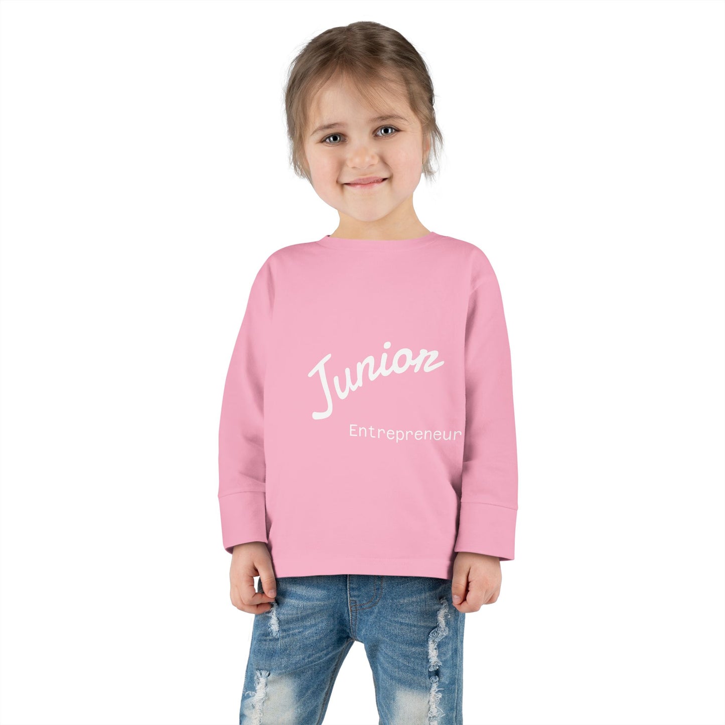 Junior Toddler Long Sleeve Tee - Cute Kids Shirt for Playtime, Gift Idea for Birthdays, Toddlers Clothing, Cozy Top for Any Season.