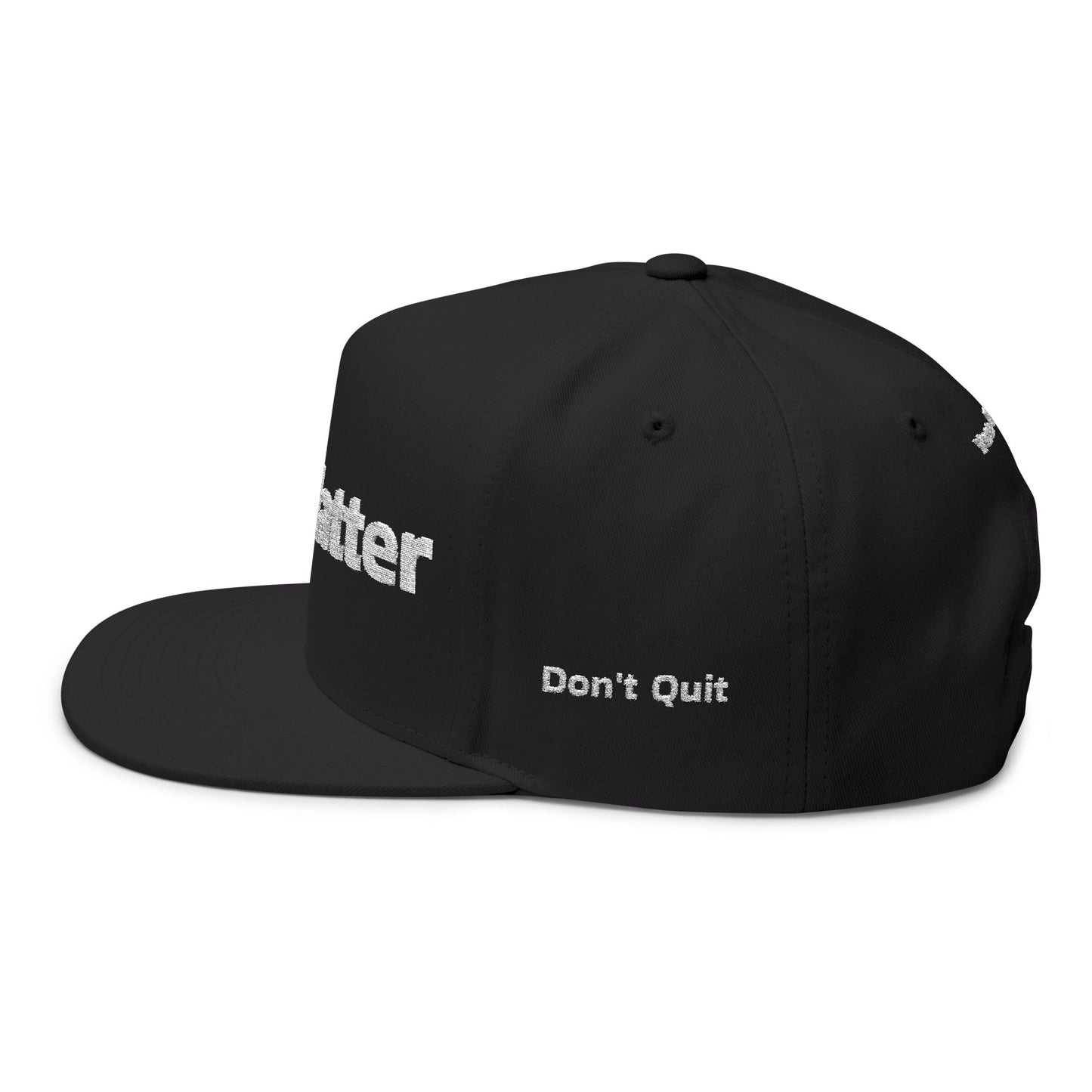 YOU MATTER - From The Encouragement Collection - Motivational Flat Bill Cap - You Matter, You Belong, Unisex Cap, Affirmation Hat, Casual Wear, Gift for Friends