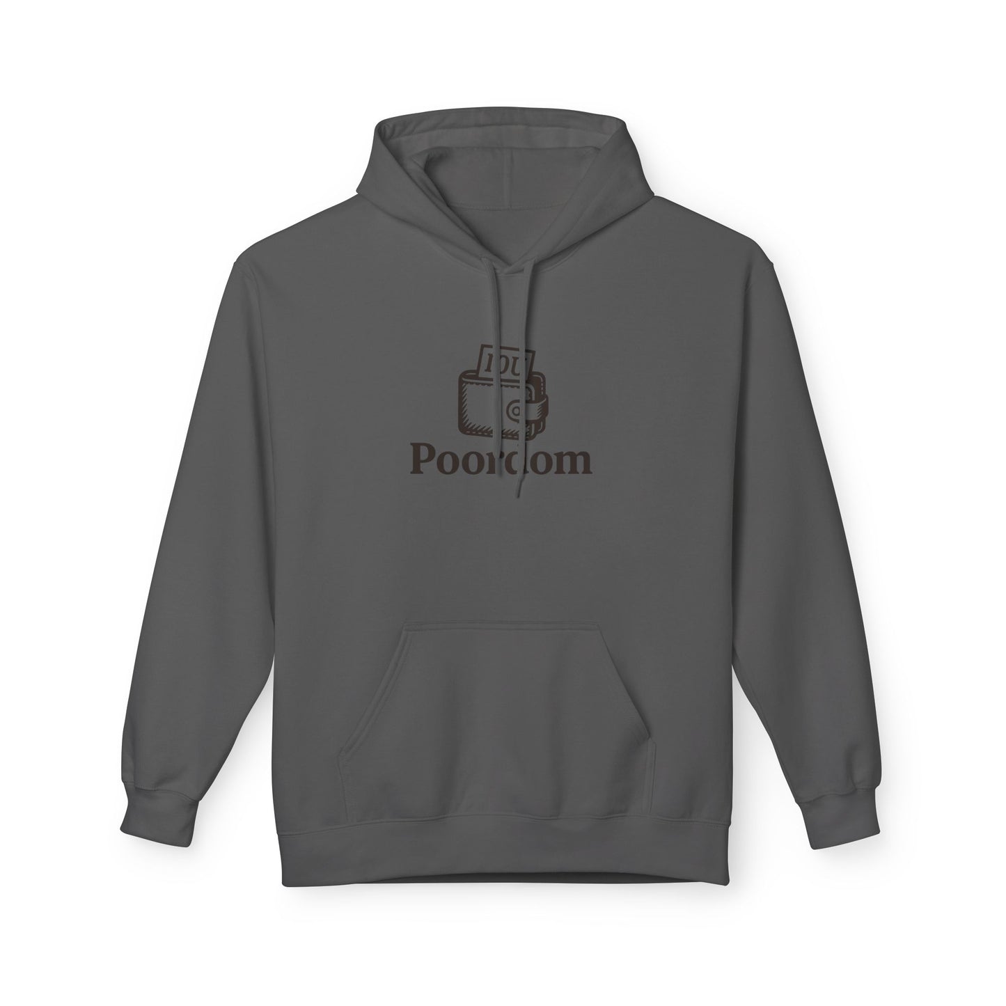Poordom IUO Motivational Unisex Midweight Softstyle Fleece Hoodie
