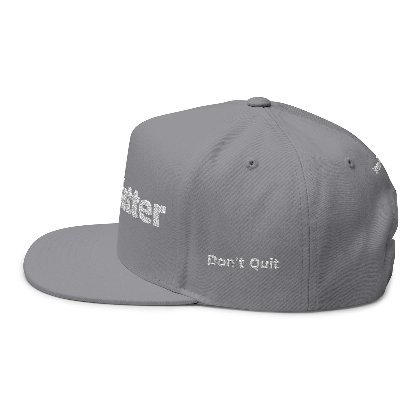 YOU MATTER - From The Encouragement Collection - Motivational Flat Bill Cap - You Matter, You Belong, Unisex Cap, Affirmation Hat, Casual Wear, Gift for Friends