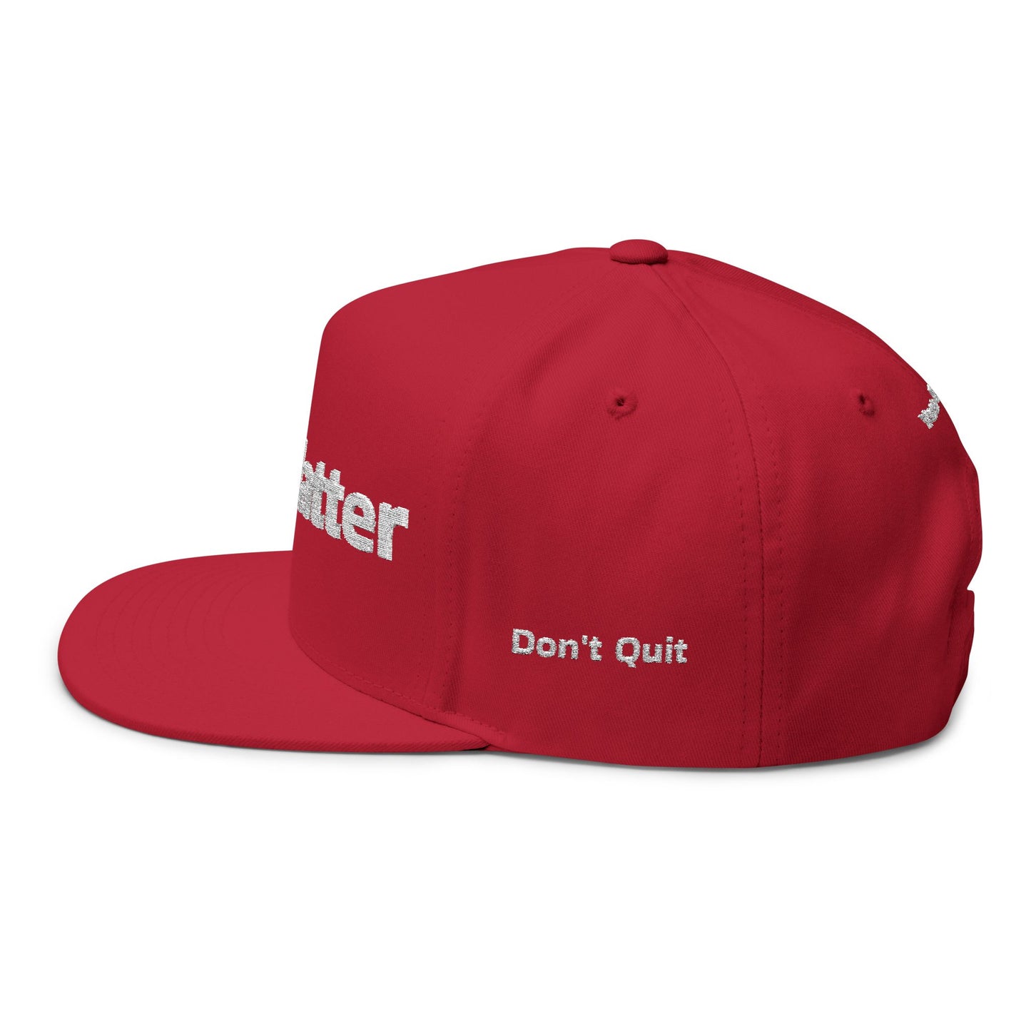 YOU MATTER - From The Encouragement Collection - Motivational Flat Bill Cap - You Matter, You Belong, Unisex Cap, Affirmation Hat, Casual Wear, Gift for Friends