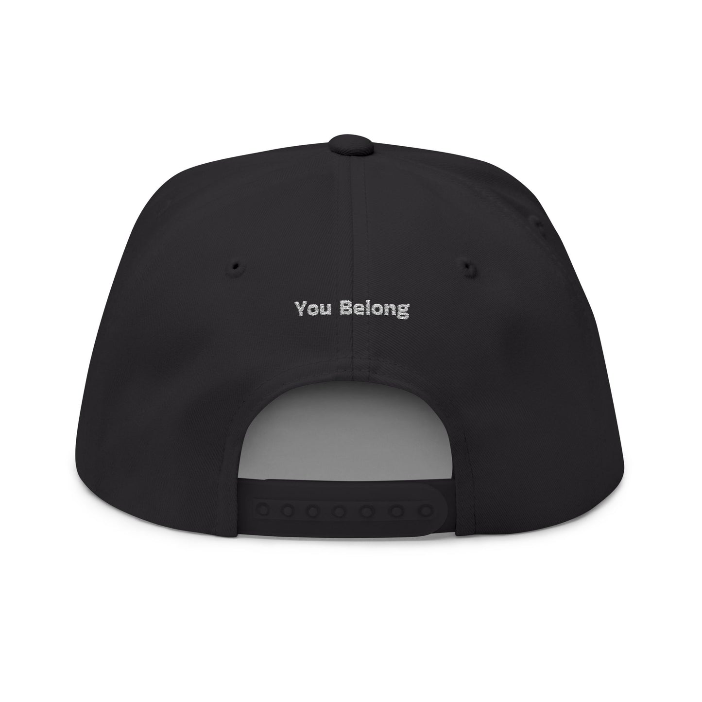 YOU MATTER - From The Encouragement Collection - Motivational Flat Bill Cap - You Matter, You Belong, Unisex Cap, Affirmation Hat, Casual Wear, Gift for Friends