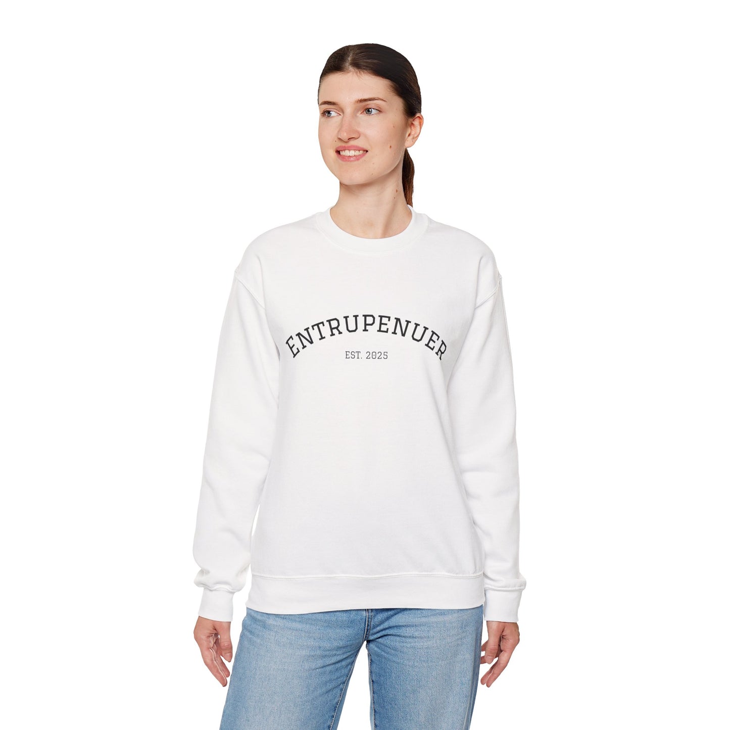 Entrepreneur Crewneck Sweatshirt, Cozy Unisex Pullover Gift, Casual Streetwear, Perfect for Entrepreneurs, Stylish Everyday Wear