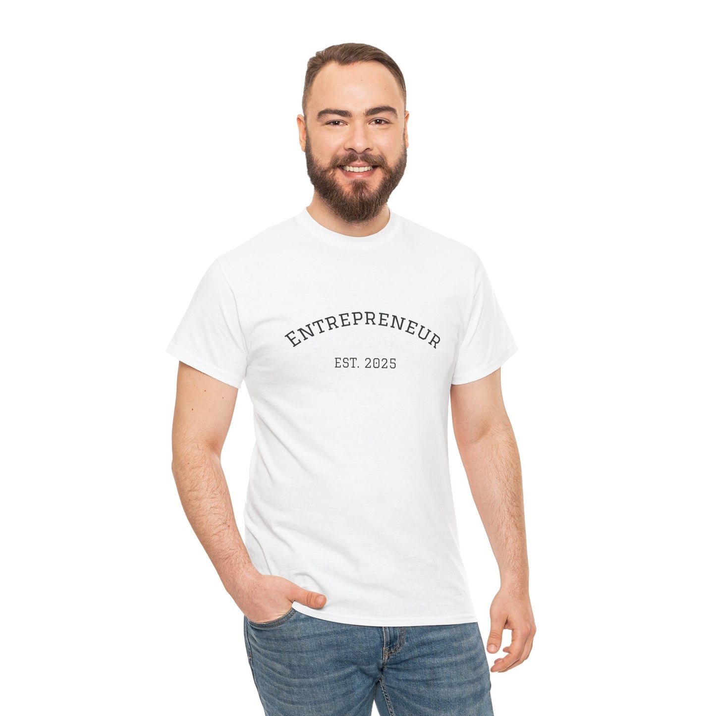 Entrepreneur Tee - Command Your Destiny Unisex Heavy Cotton Tee