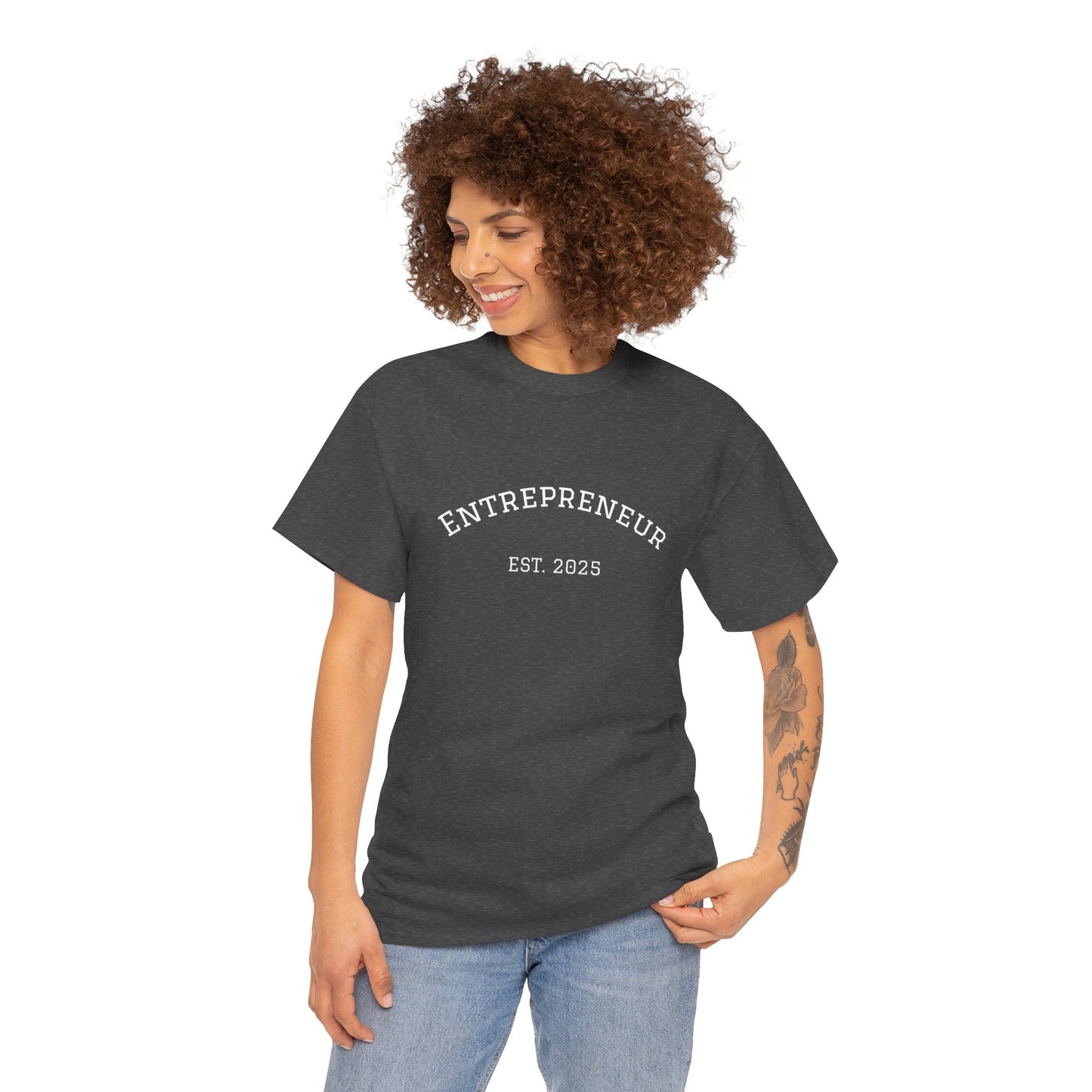 Entrepreneur Tee - Command Your Destiny Unisex Heavy Cotton Tee