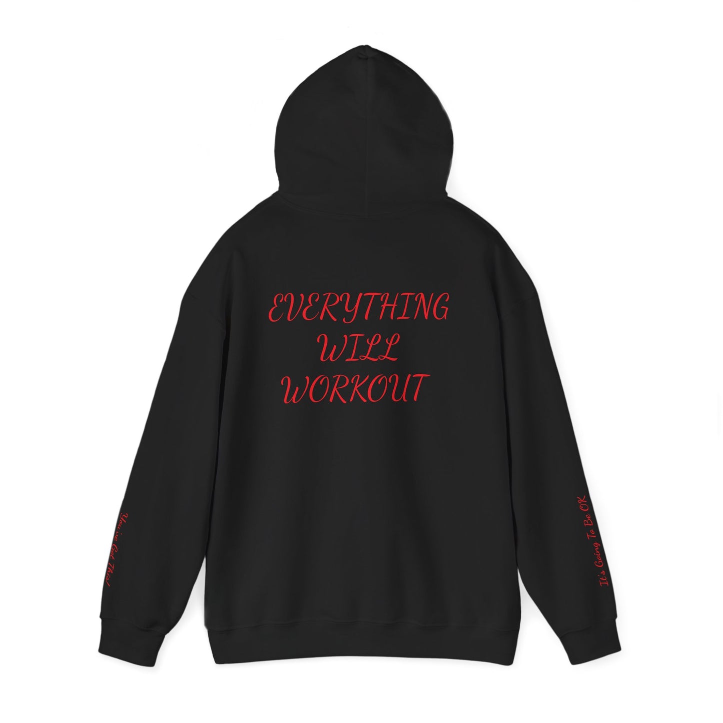 IT'S GOING TO BE OK - From The Encouragement Collection - Motivation Hoodie for Everyday Inspiration, Cozy Sweatshirt, Self-Care Gift, Fitness Apparel, Study Gear, Positive Quote