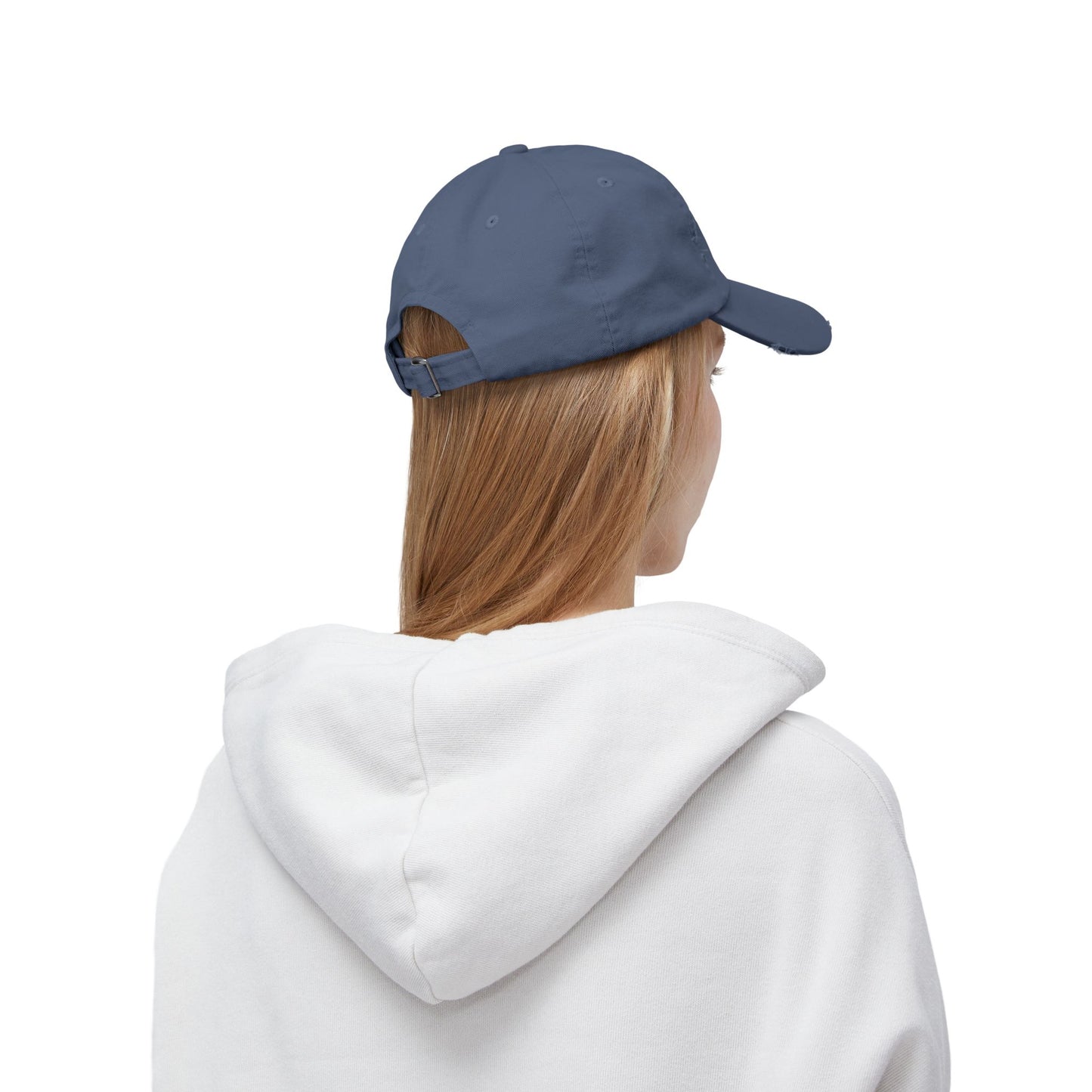YOU BELONG - Unisex Distressed Cap From The Encouragement Collection - Vintage Feel, Perfect Gift for Friends, Everyday Wear, Casual Outings, Positive Affirmation Hat