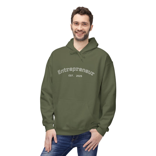 Entrepreneur - Casual Softstyle Fleece Hoodie, Cozy Sweatshirt for Every Occasion, Perfect Gift for Birthdays, Holidays, and Relaxing Days
