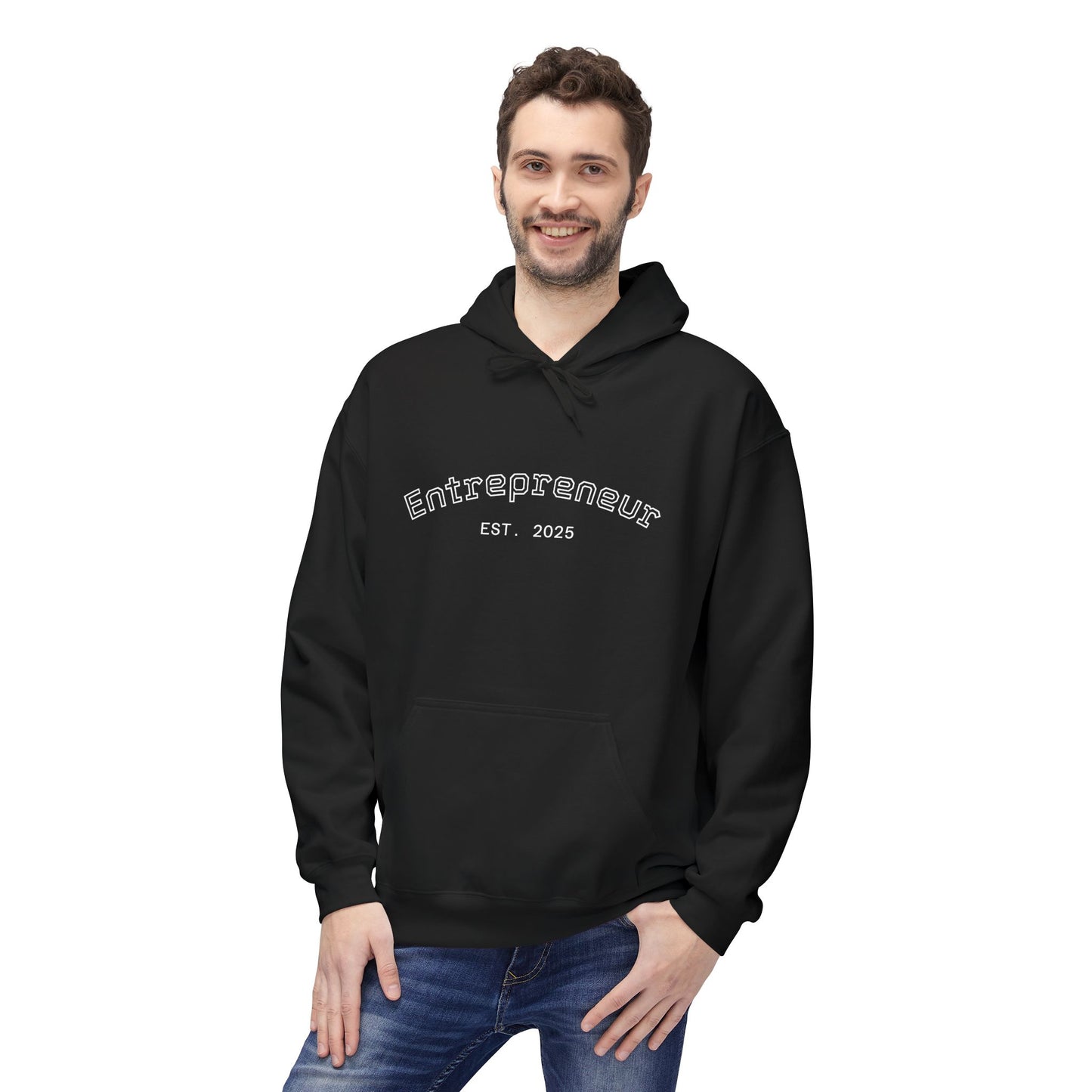 Entrepreneur - Casual Softstyle Fleece Hoodie, Cozy Sweatshirt for Every Occasion, Perfect Gift for Birthdays, Holidays, and Relaxing Days