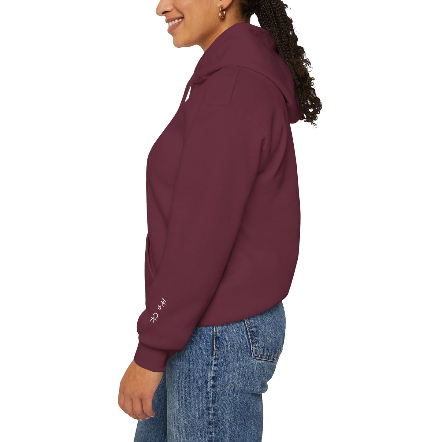 YOU BELONG - From The Encouragement Collection - Encouraging Unisex Hooded Sweatshirt, Cozy Motivational Hoodie, Gift for Friends, Self-Care Apparel, Perfect for Everyday Wear