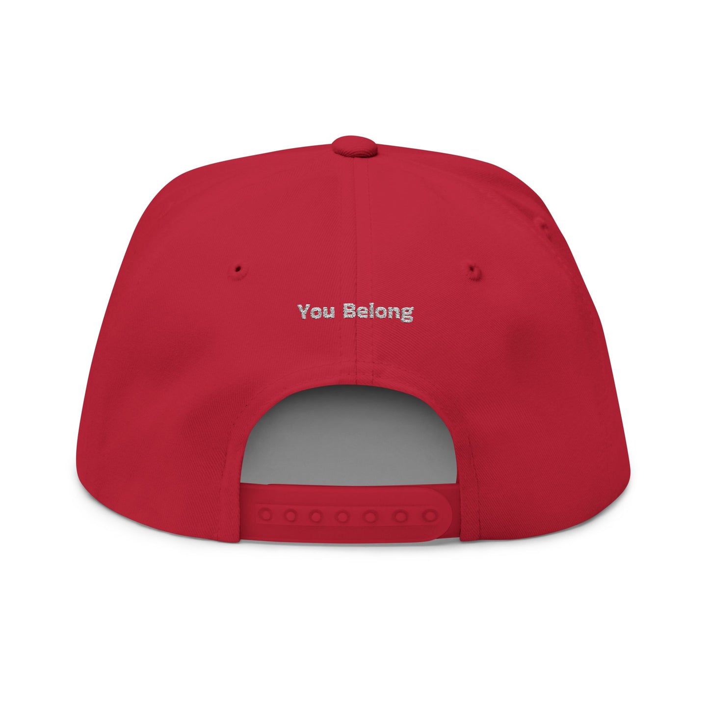 YOU MATTER - From The Encouragement Collection - Motivational Flat Bill Cap - You Matter, You Belong, Unisex Cap, Affirmation Hat, Casual Wear, Gift for Friends