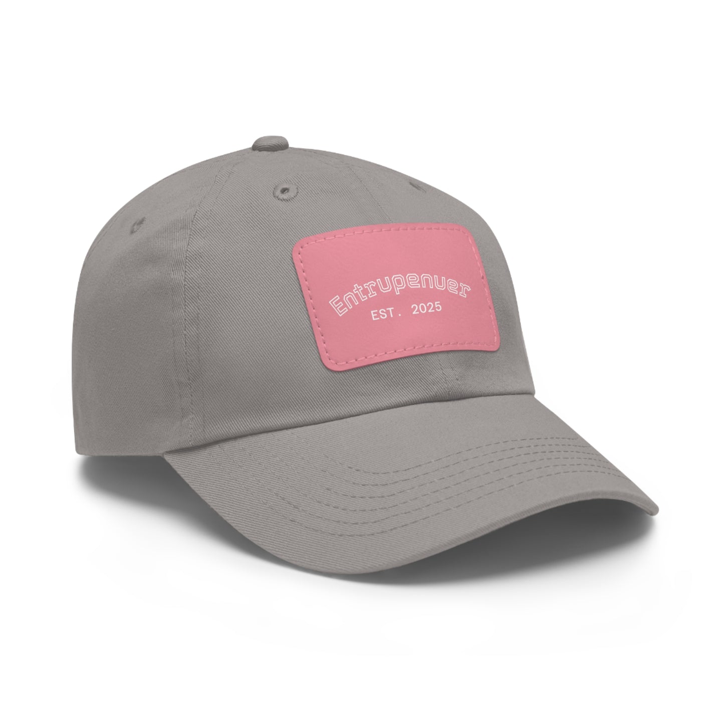 Entrepreneur  - Stylish Dad Hat with Leather Patch | Casual Cap for Everyday Wear, Gift for Him, Fashionable Accessories, Unique Menswear, Birthday Present