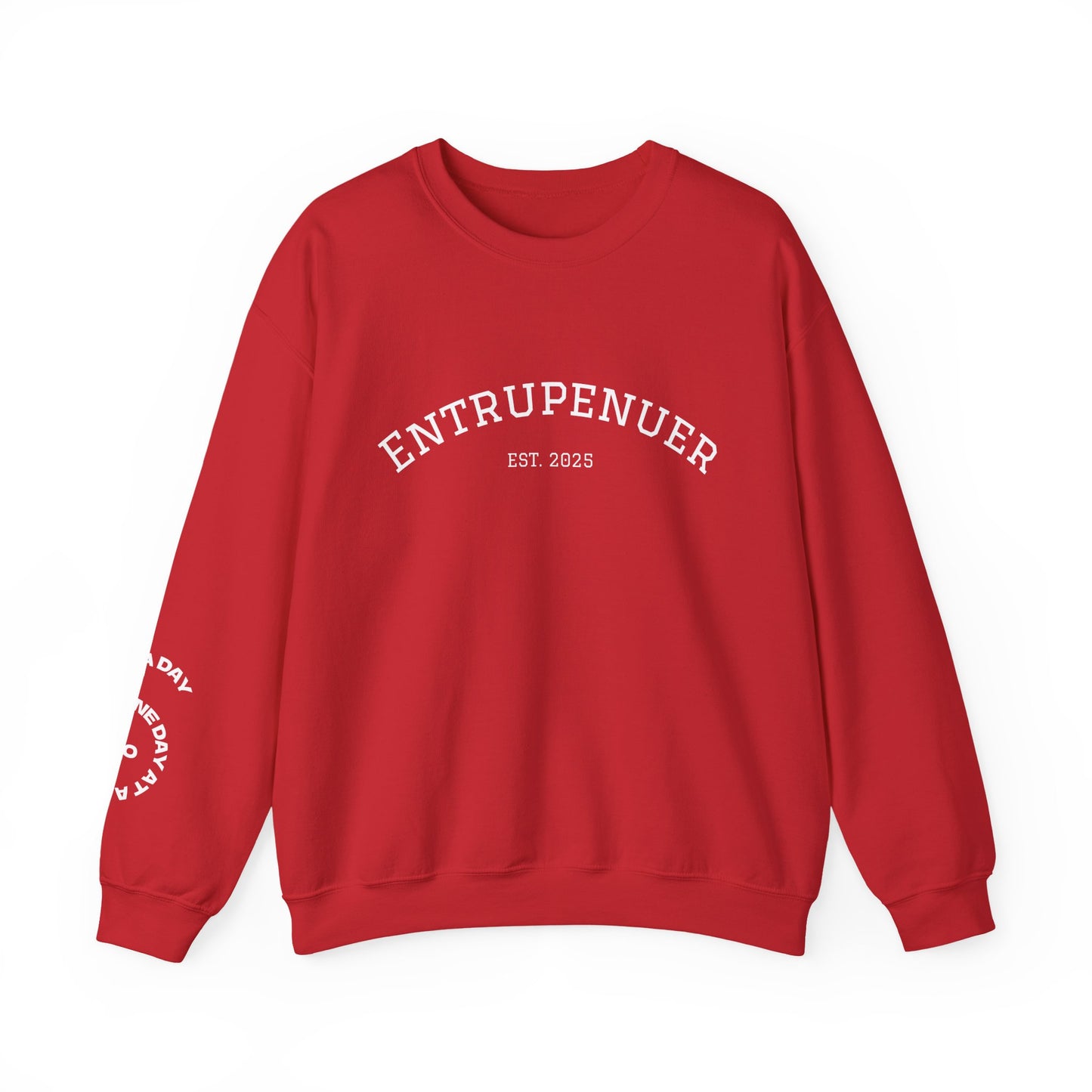 Entrepreneur Crewneck Sweatshirt, Cozy Unisex Pullover Gift, Casual Streetwear, Perfect for Entrepreneurs, Stylish Everyday Wear