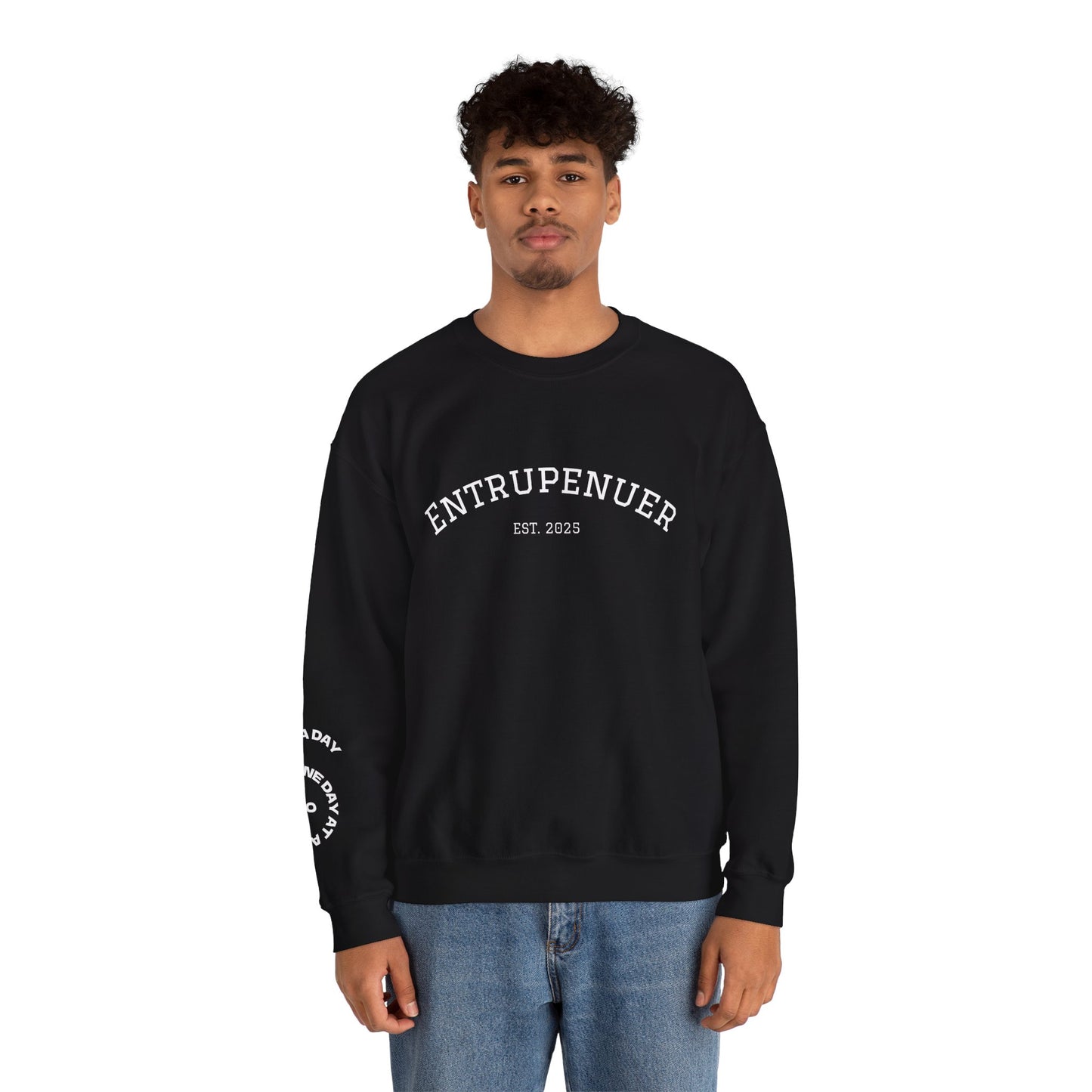 Entrepreneur Crewneck Sweatshirt, Cozy Unisex Pullover Gift, Casual Streetwear, Perfect for Entrepreneurs, Stylish Everyday Wear