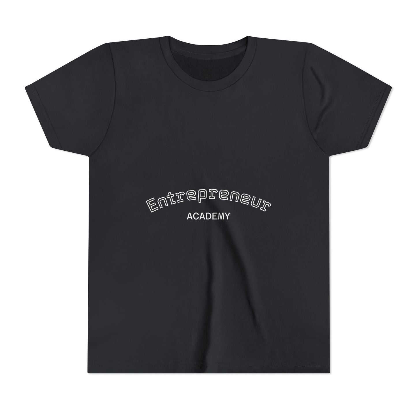 Entrepreneur Academy Youth Tee | Inspirational Kids Shirt, Gift for Young Stars, Back to School Top, Motivational Apparel