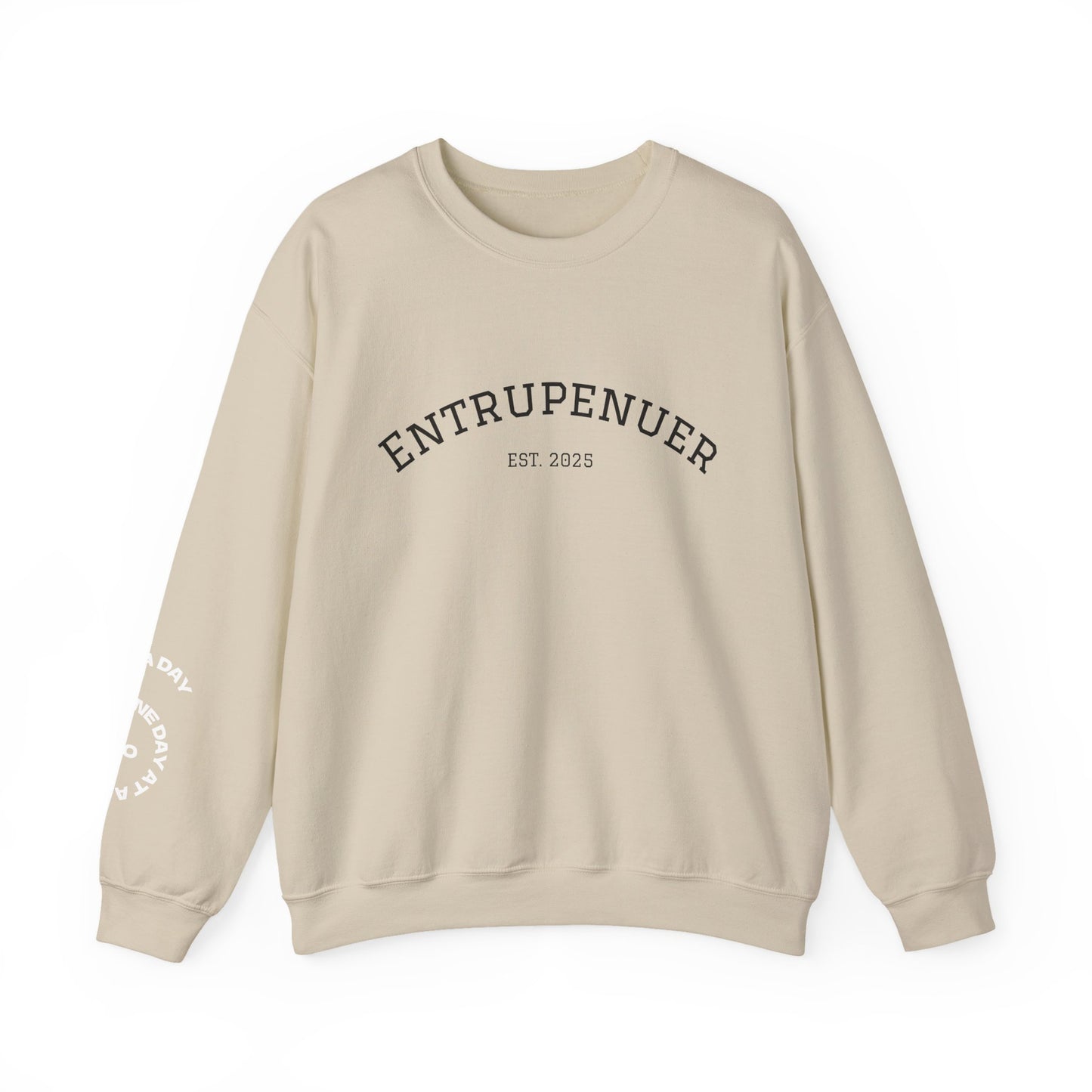 Entrepreneur Crewneck Sweatshirt, Cozy Unisex Pullover Gift, Casual Streetwear, Perfect for Entrepreneurs, Stylish Everyday Wear