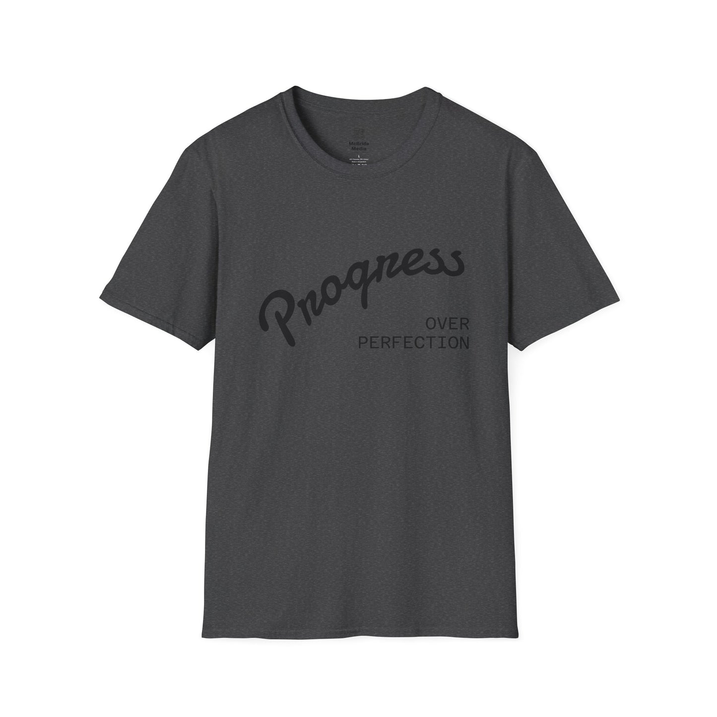 Progress Over Perfection - Motivational Unisex T-Shirt