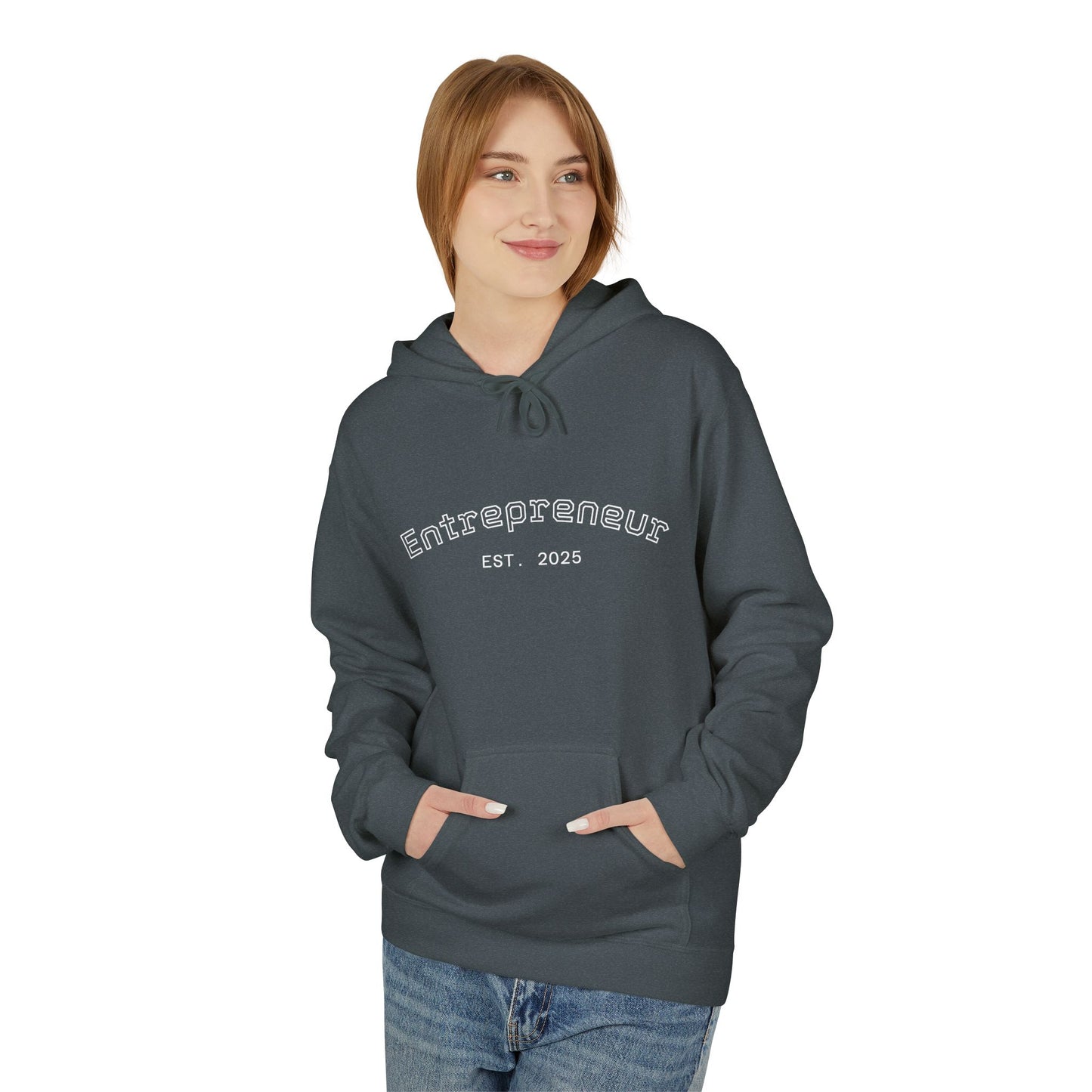Entrepreneur - Casual Softstyle Fleece Hoodie, Cozy Sweatshirt for Every Occasion, Perfect Gift for Birthdays, Holidays, and Relaxing Days