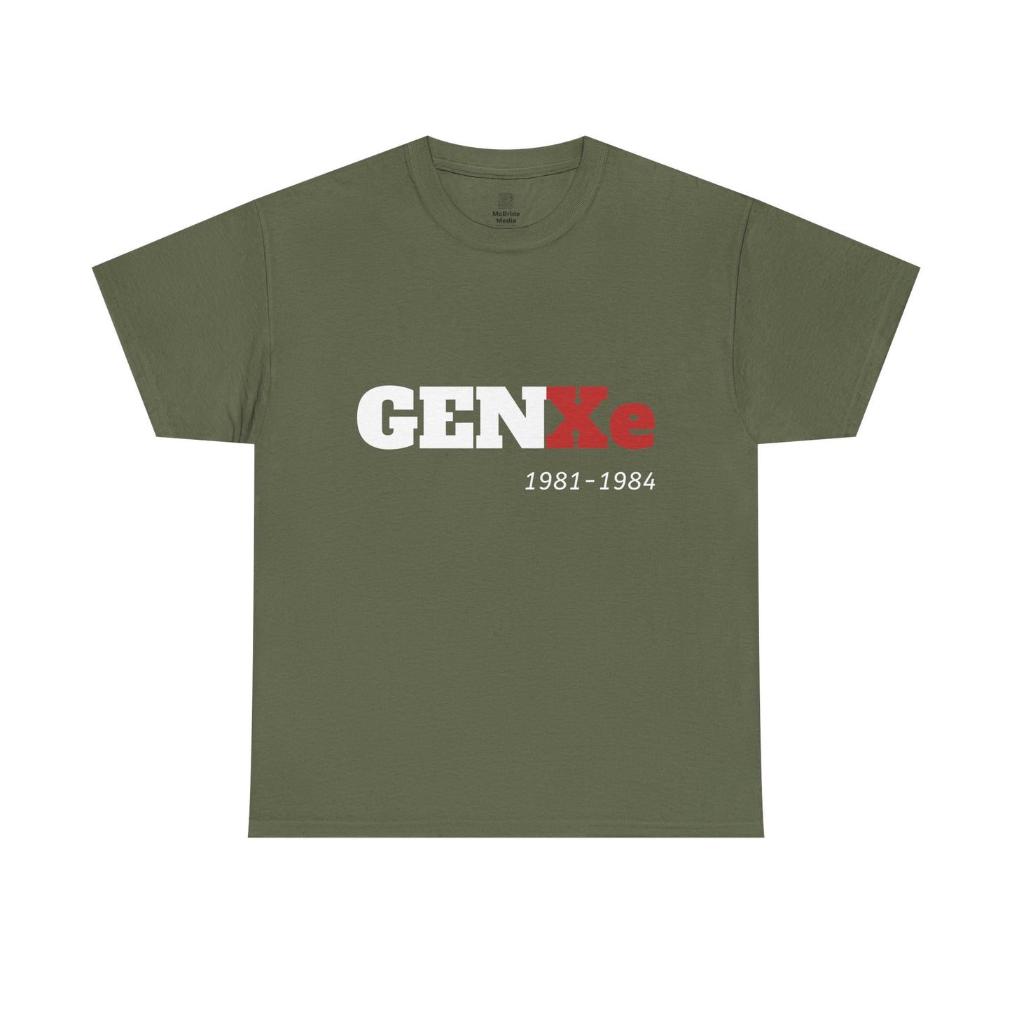 GEN Xe 1981–1984 T-Shirt — Xennial Retro Pride Tee