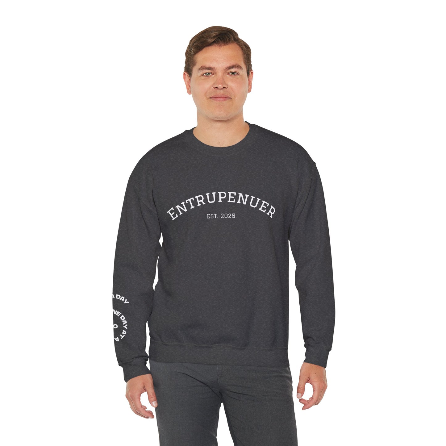Entrepreneur Crewneck Sweatshirt, Cozy Unisex Pullover Gift, Casual Streetwear, Perfect for Entrepreneurs, Stylish Everyday Wear
