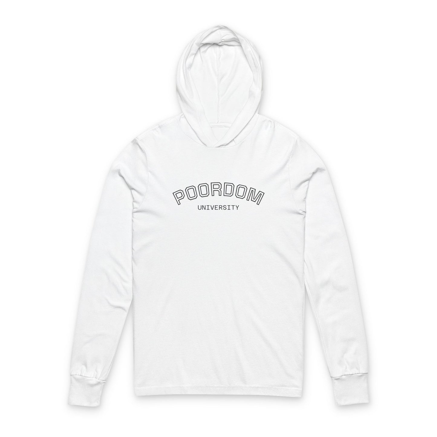 Poordom University Hooded Tee