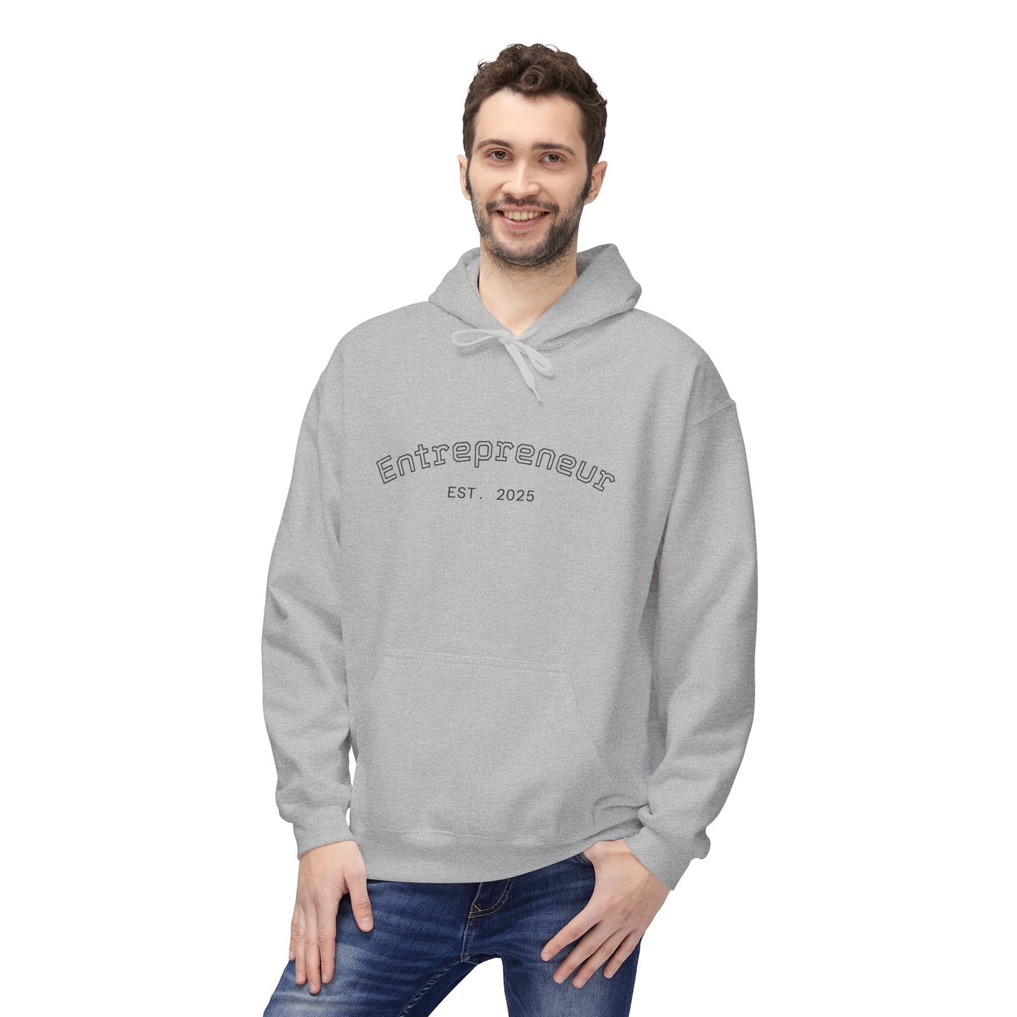 Entrepreneur - Casual Softstyle Fleece Hoodie, Cozy Sweatshirt for Every Occasion, Perfect Gift for Birthdays, Holidays, and Relaxing Days