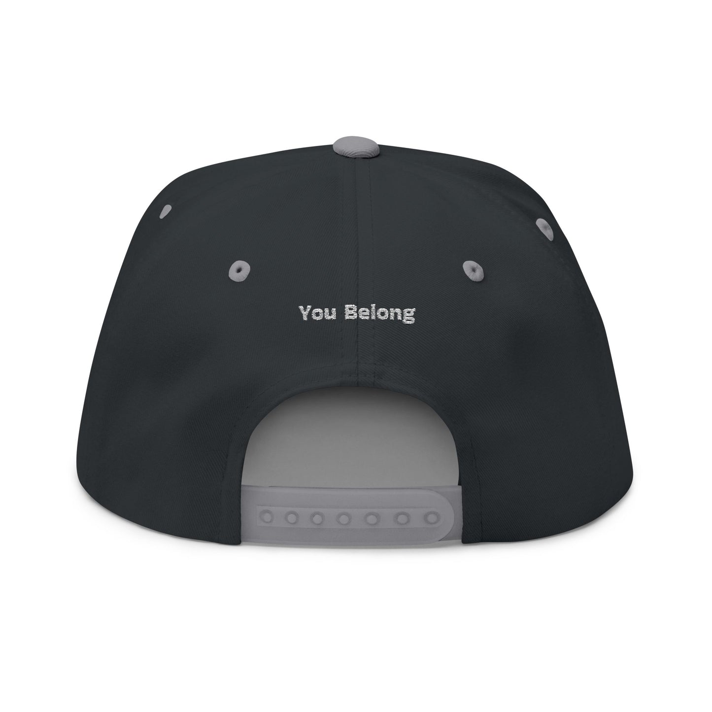 YOU MATTER - From The Encouragement Collection - Motivational Flat Bill Cap - You Matter, You Belong, Unisex Cap, Affirmation Hat, Casual Wear, Gift for Friends