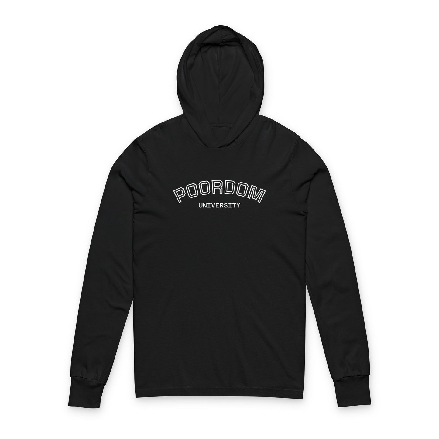 Poordom University Hooded Tee