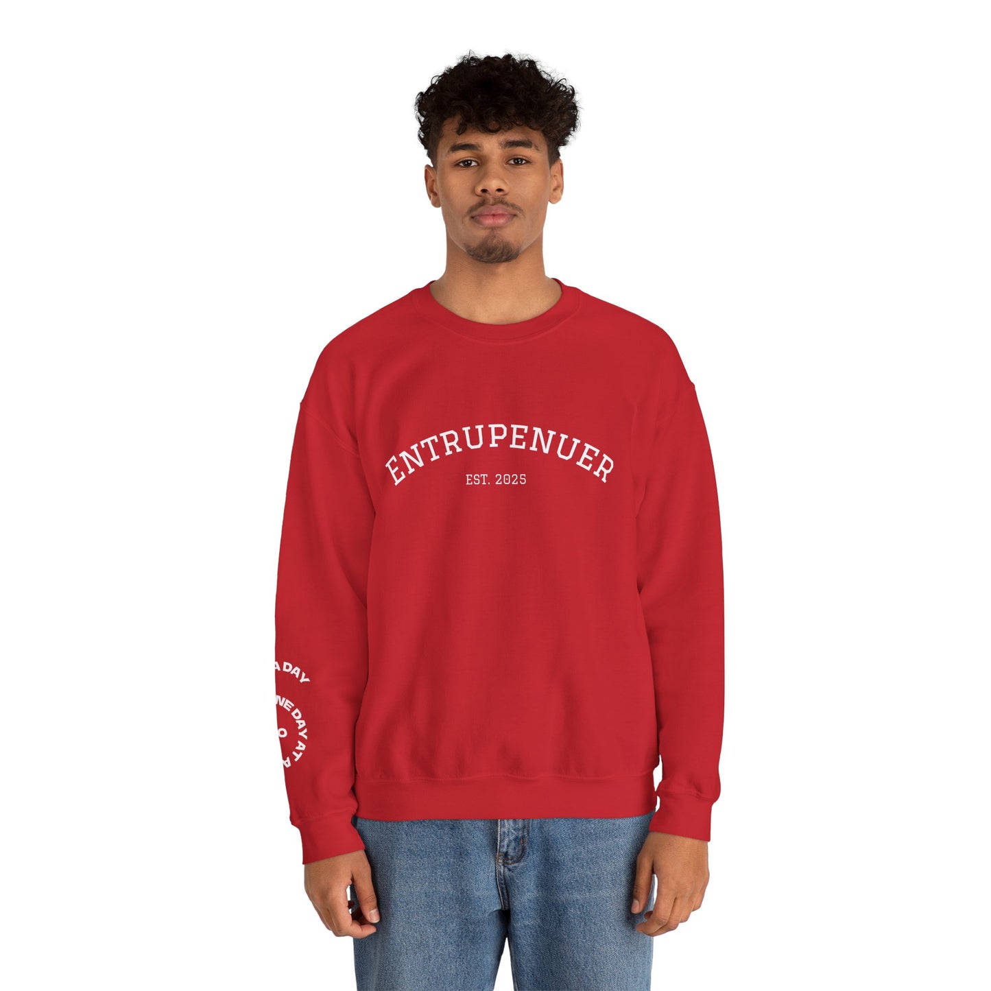 Entrepreneur Crewneck Sweatshirt, Cozy Unisex Pullover Gift, Casual Streetwear, Perfect for Entrepreneurs, Stylish Everyday Wear