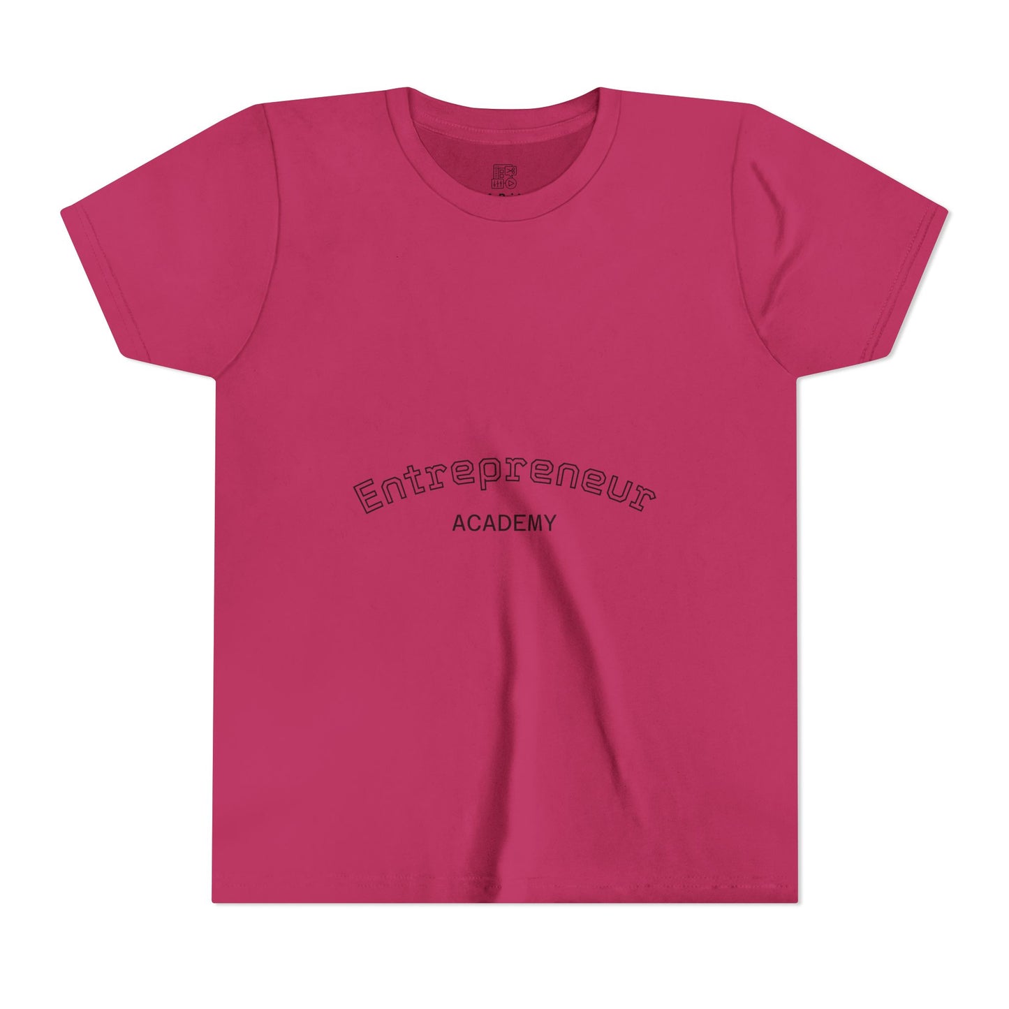 Entrepreneur Academy Youth Tee | Inspirational Kids Shirt, Gift for Young Stars, Back to School Top, Motivational Apparel