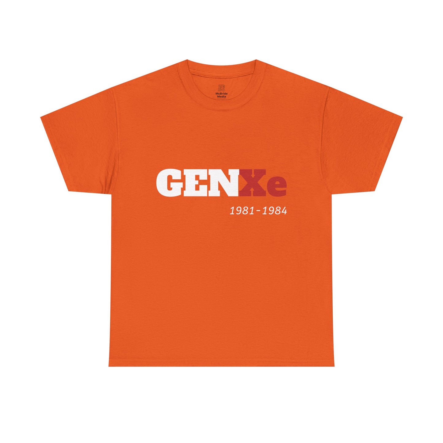 GEN Xe 1981–1984 T-Shirt — Xennial Retro Pride Tee