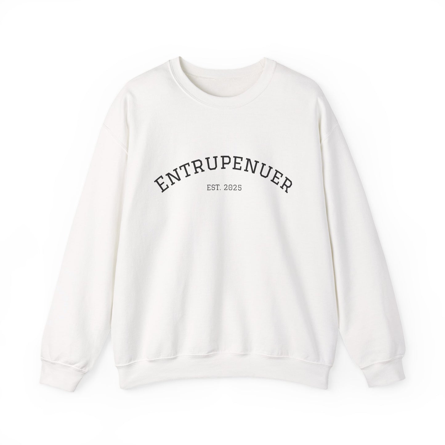 Entrepreneur Crewneck Sweatshirt, Cozy Unisex Pullover Gift, Casual Streetwear, Perfect for Entrepreneurs, Stylish Everyday Wear