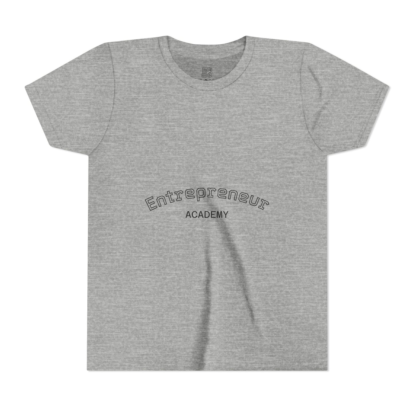 Entrepreneur Academy Youth Tee | Inspirational Kids Shirt, Gift for Young Stars, Back to School Top, Motivational Apparel