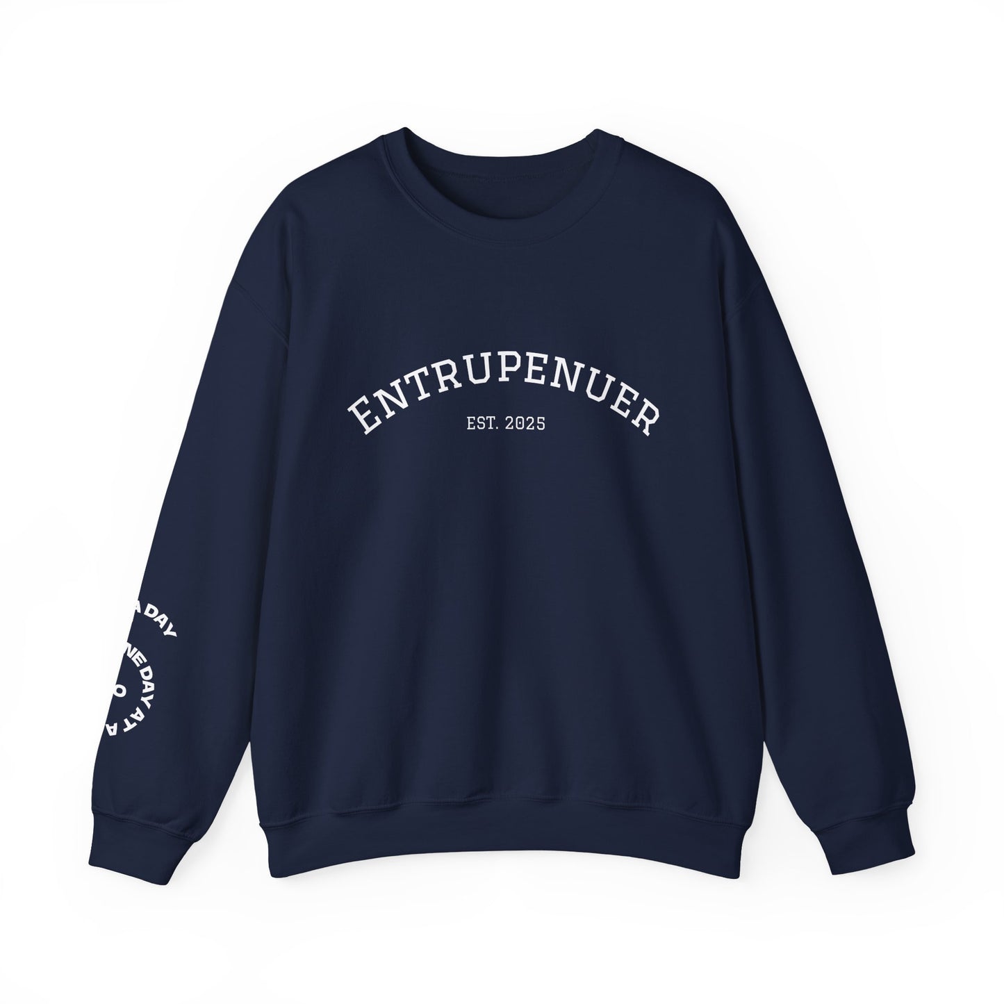 Entrepreneur Crewneck Sweatshirt, Cozy Unisex Pullover Gift, Casual Streetwear, Perfect for Entrepreneurs, Stylish Everyday Wear