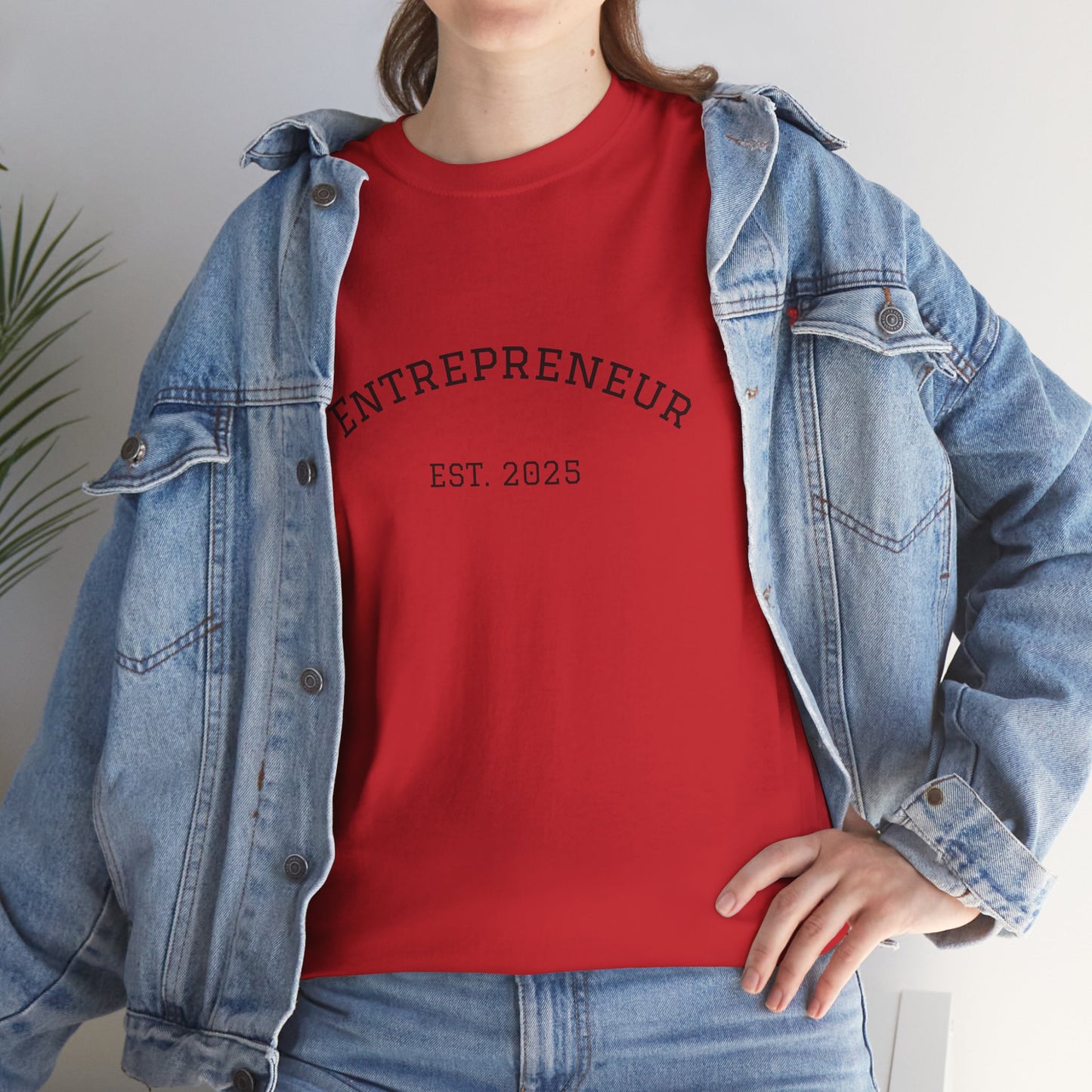 Entrepreneur Tee - Command Your Destiny Unisex Heavy Cotton Tee
