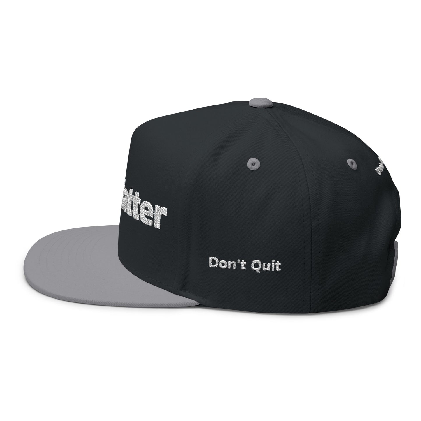 YOU MATTER - From The Encouragement Collection - Motivational Flat Bill Cap - You Matter, You Belong, Unisex Cap, Affirmation Hat, Casual Wear, Gift for Friends