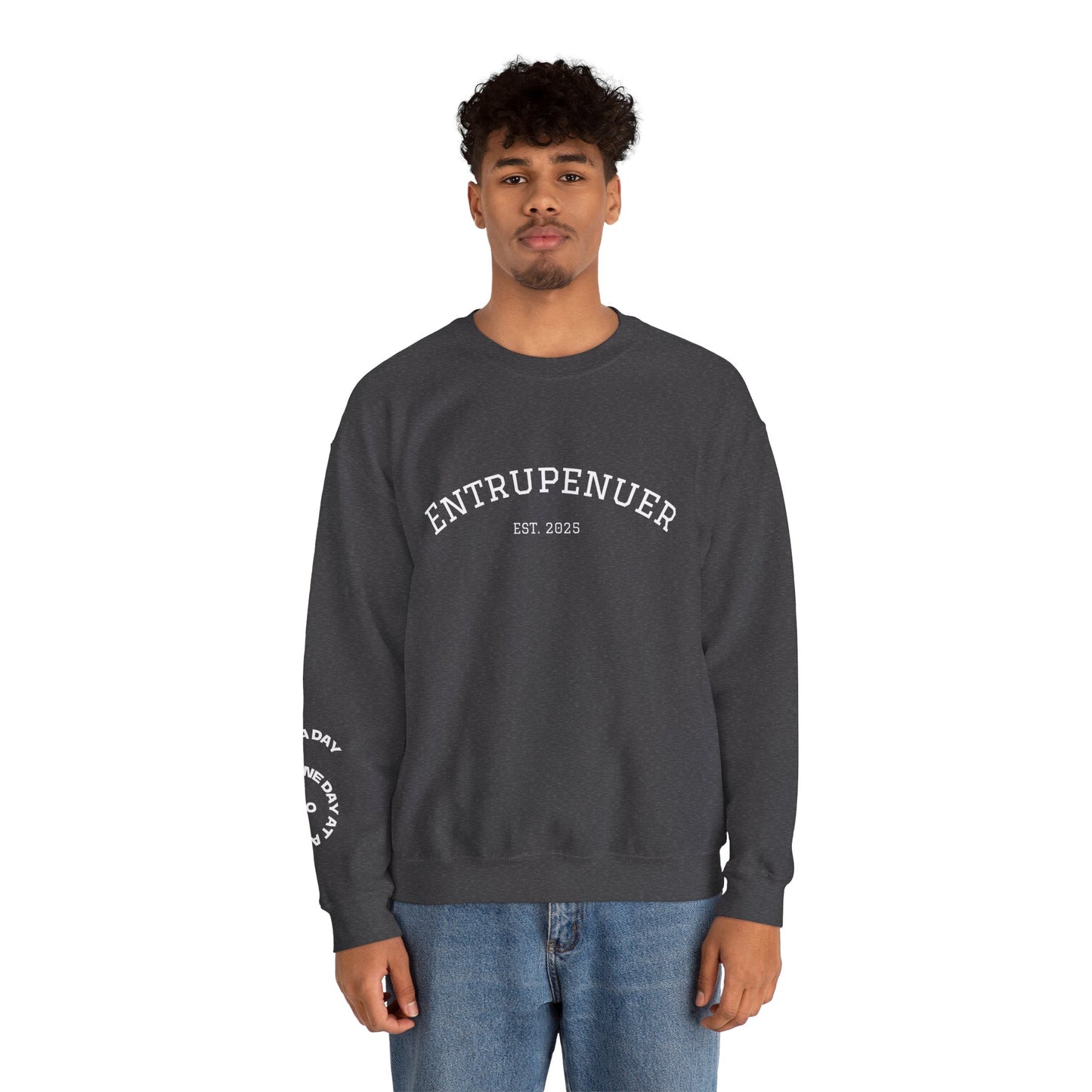 Entrepreneur Crewneck Sweatshirt, Cozy Unisex Pullover Gift, Casual Streetwear, Perfect for Entrepreneurs, Stylish Everyday Wear