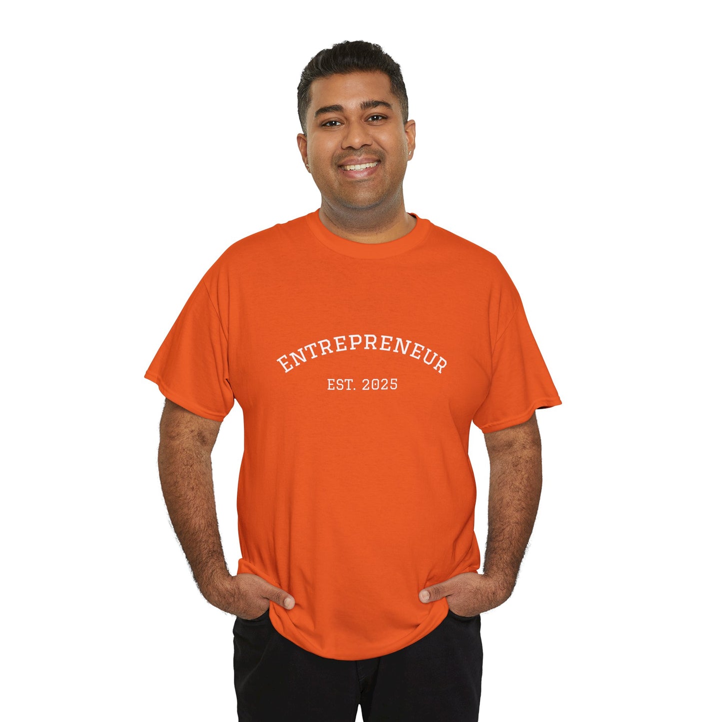 Entrepreneur Tee - Command Your Destiny Unisex Heavy Cotton Tee