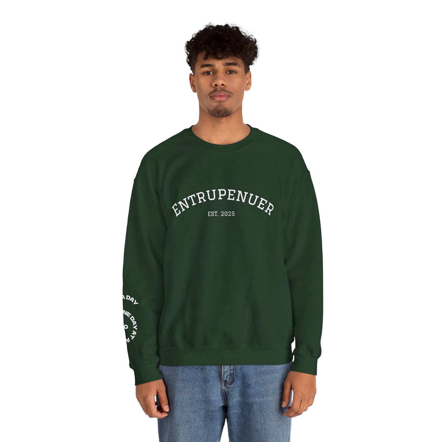 Entrepreneur Crewneck Sweatshirt, Cozy Unisex Pullover Gift, Casual Streetwear, Perfect for Entrepreneurs, Stylish Everyday Wear