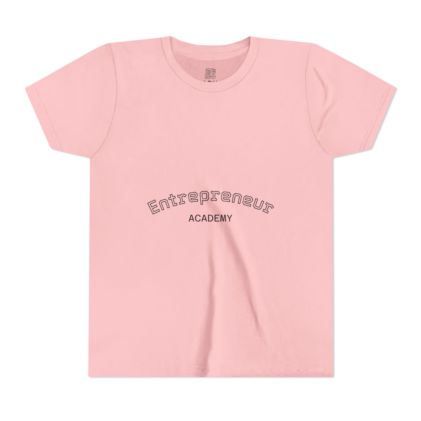 Entrepreneur Academy Youth Tee | Inspirational Kids Shirt, Gift for Young Stars, Back to School Top, Motivational Apparel