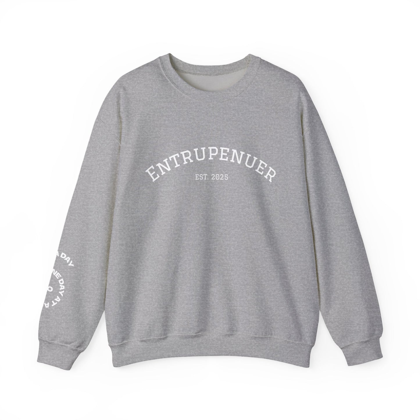 Entrepreneur Crewneck Sweatshirt, Cozy Unisex Pullover Gift, Casual Streetwear, Perfect for Entrepreneurs, Stylish Everyday Wear