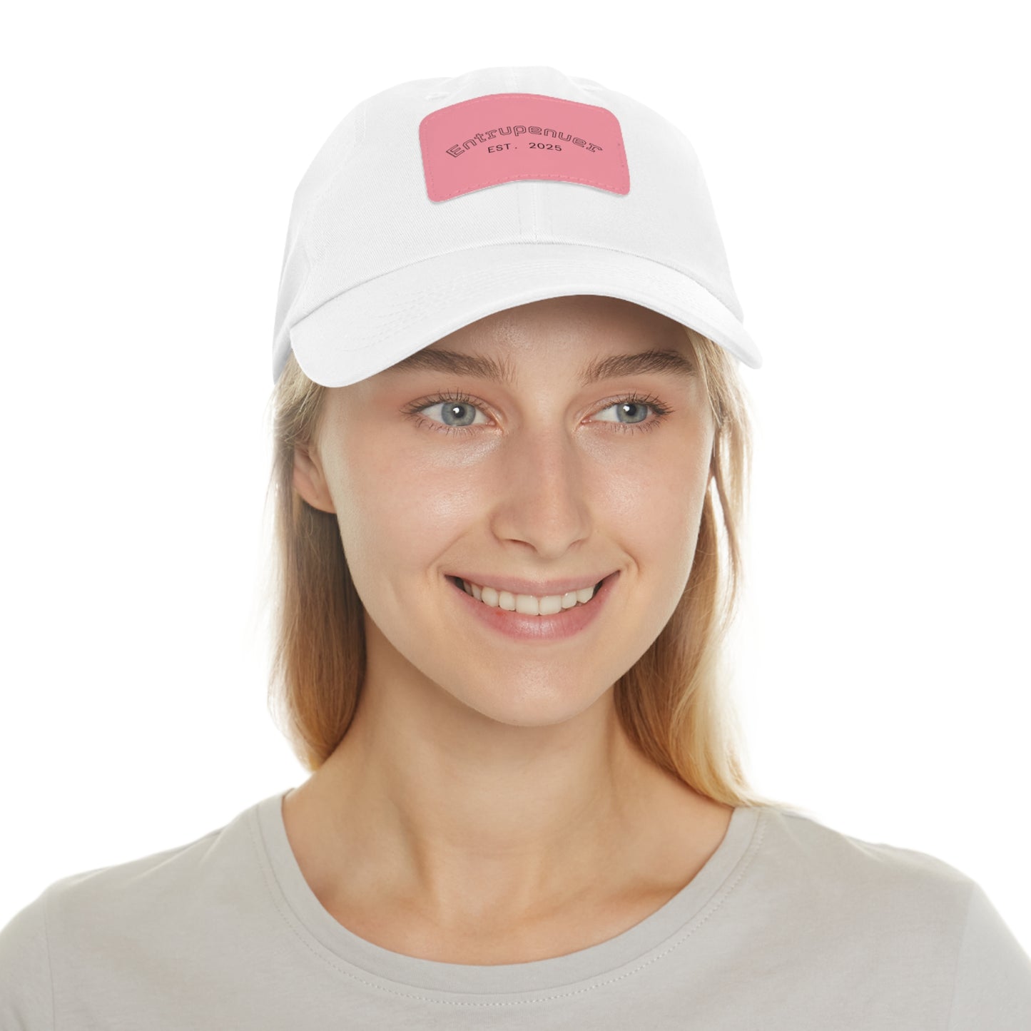 Entrepreneur  - Stylish Dad Hat with Leather Patch | Casual Cap for Everyday Wear, Gift for Him, Fashionable Accessories, Unique Menswear, Birthday Present