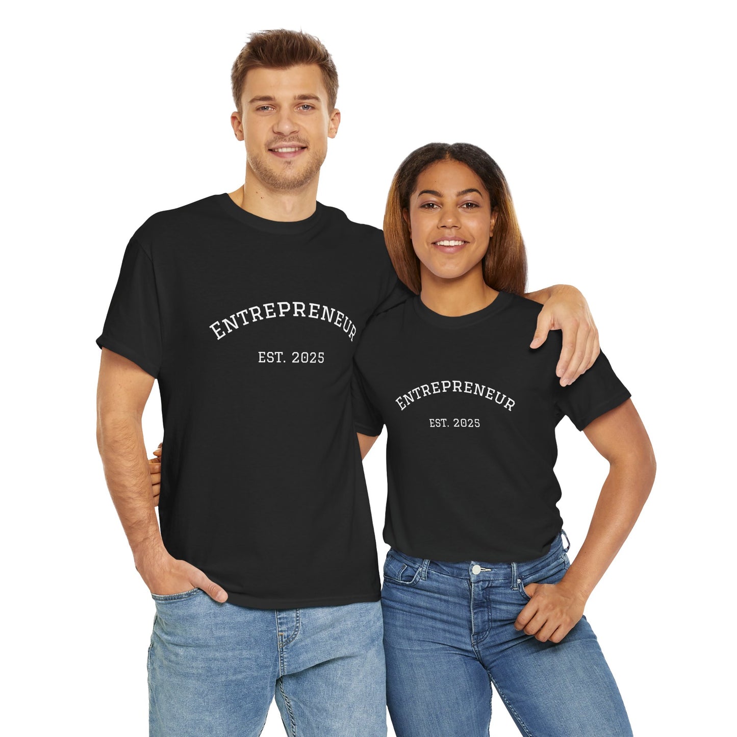 Entrepreneur Tee - Command Your Destiny Unisex Heavy Cotton Tee