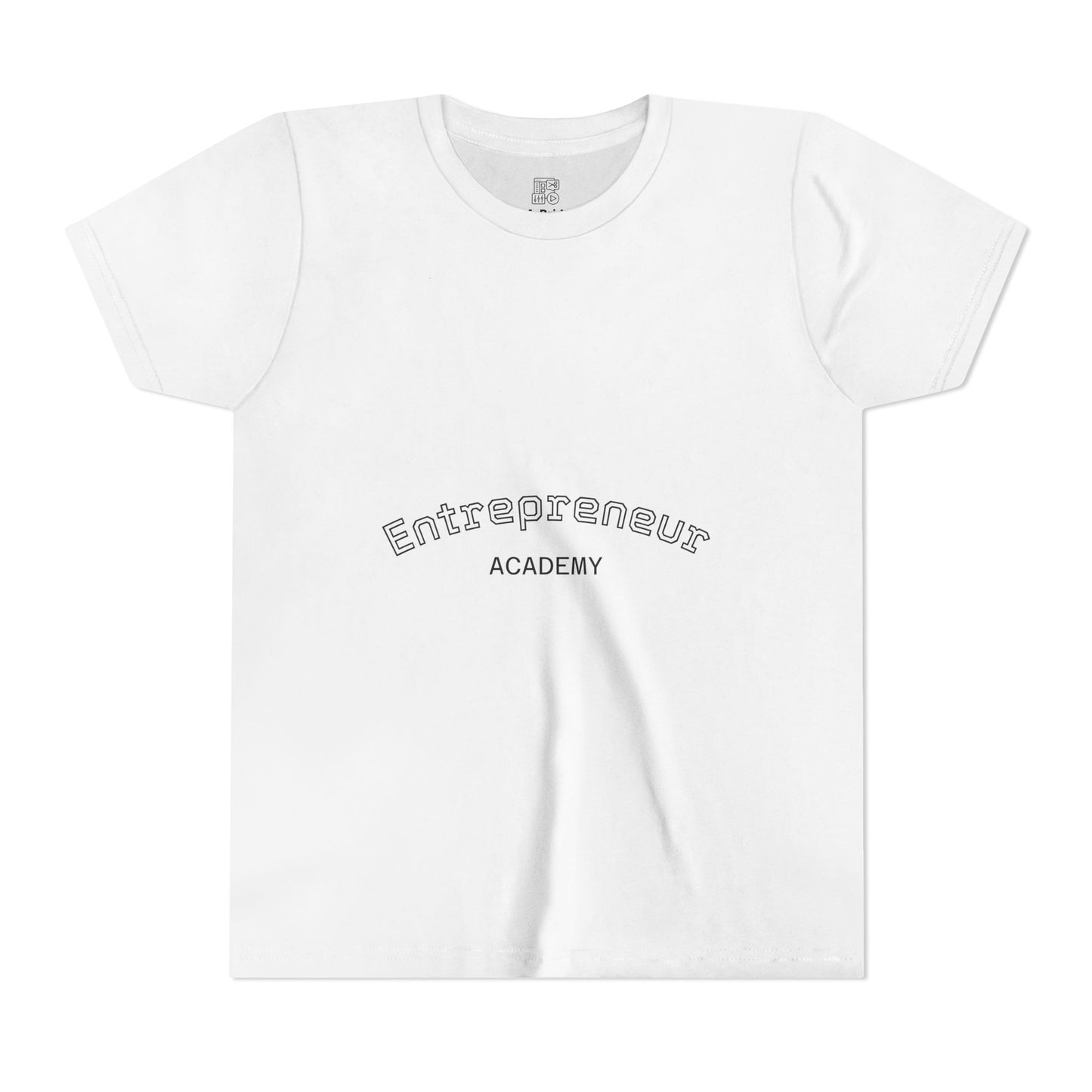 Entrepreneur Academy Youth Tee | Inspirational Kids Shirt, Gift for Young Stars, Back to School Top, Motivational Apparel