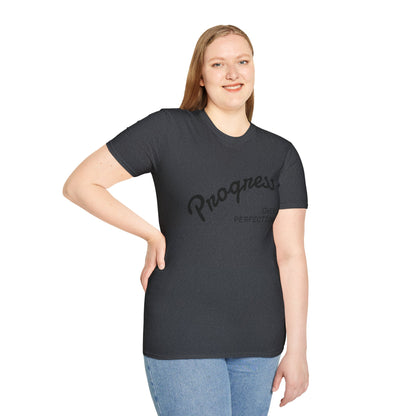 Progress Over Perfection - Motivational Unisex T-Shirt