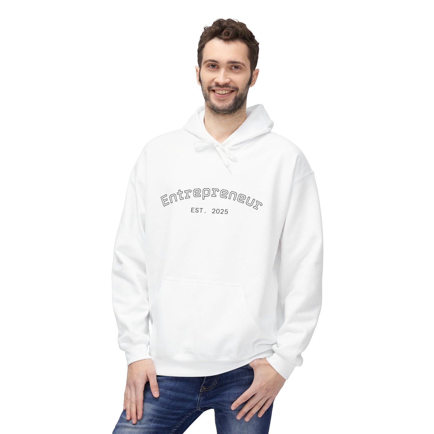 Entrepreneur - Casual Softstyle Fleece Hoodie, Cozy Sweatshirt for Every Occasion, Perfect Gift for Birthdays, Holidays, and Relaxing Days